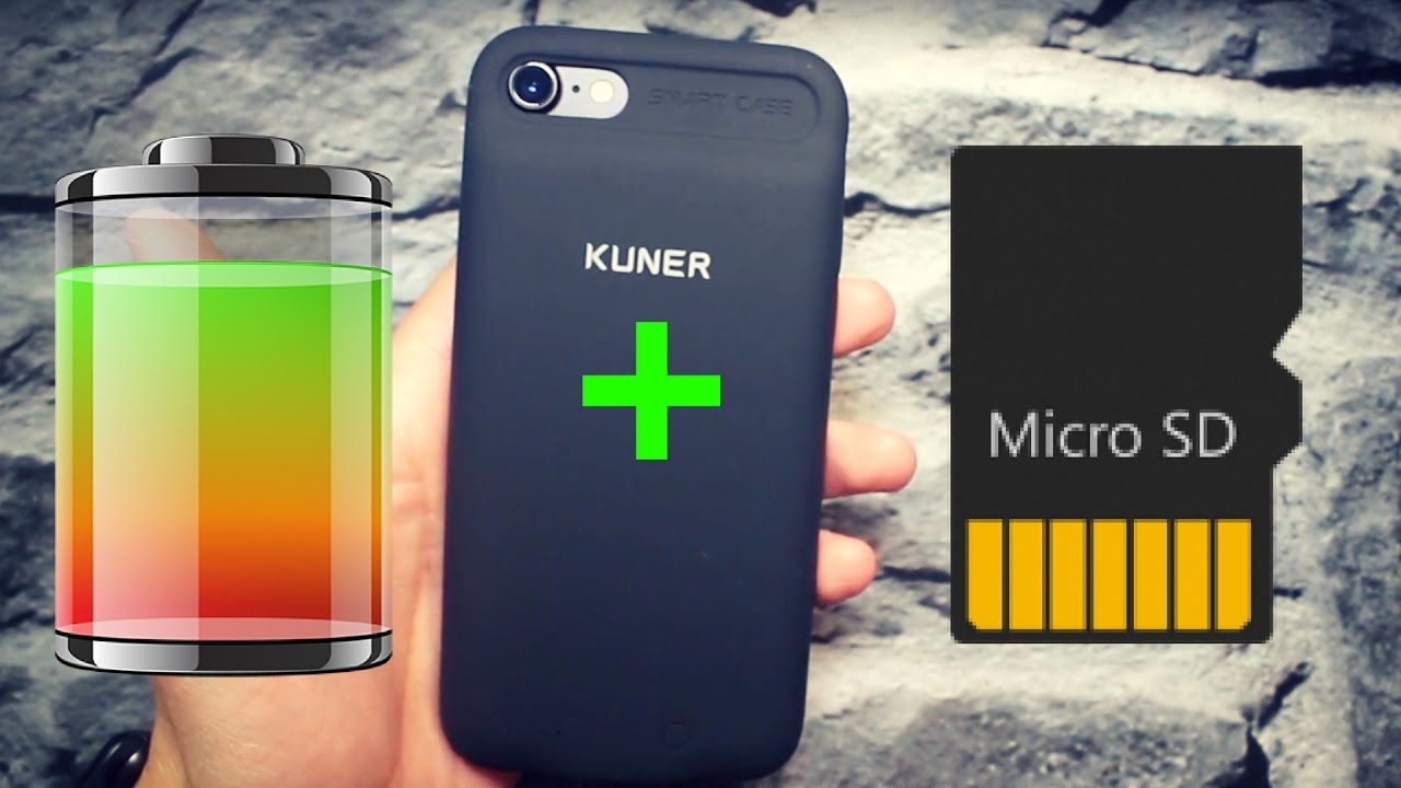 Battery + Storage For Your iPhone 7 || Kuner Kuke Power Case
