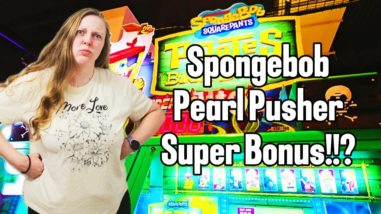 Can We Win The SpongeBob Pearl Pusher Jackpot?
