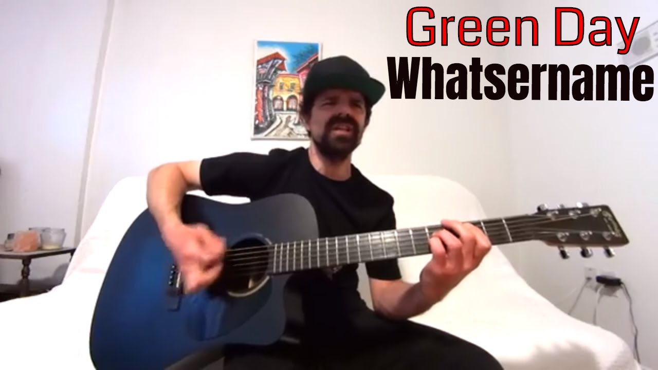 Whatsername -Green Day [Acoustic Cover by Joel Goguen]