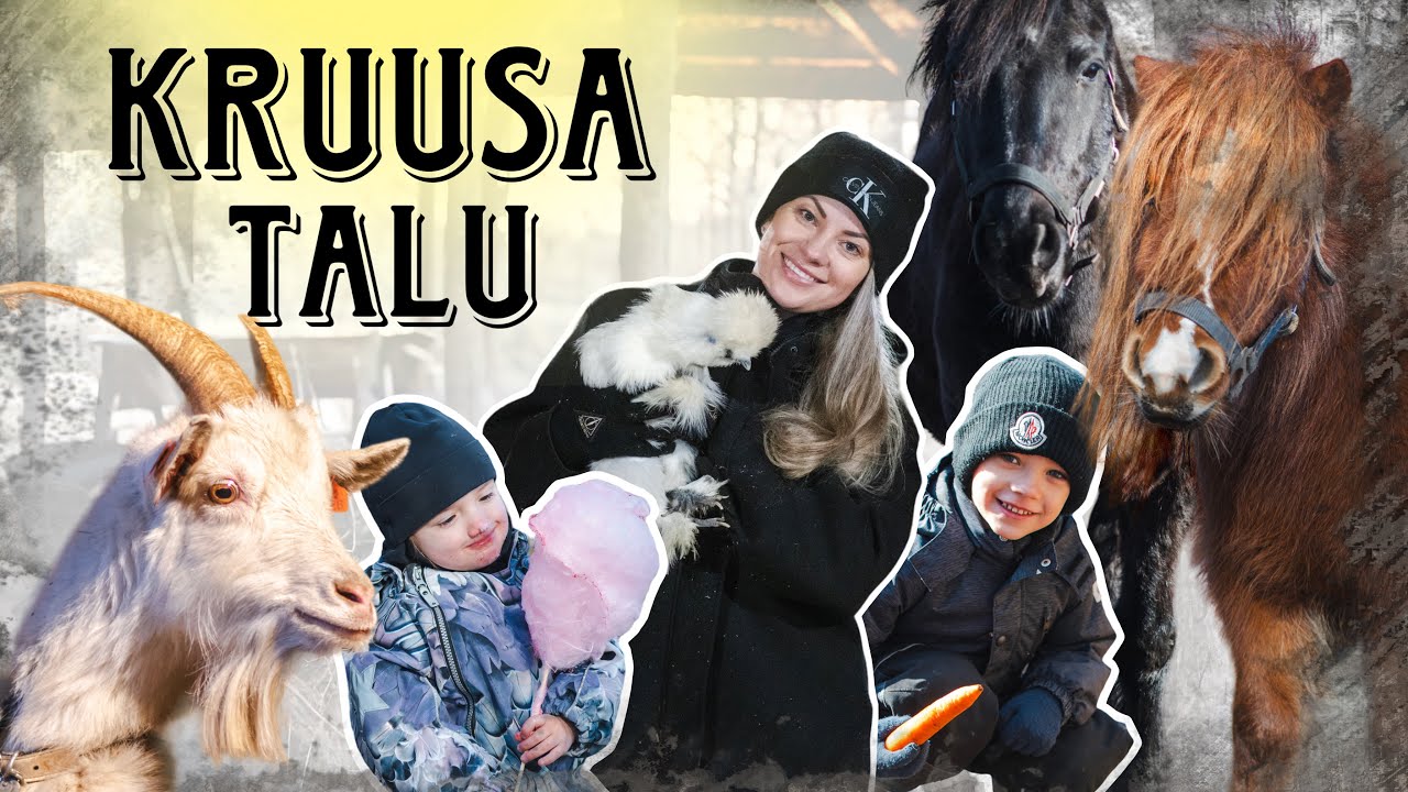 KRUUSA TALU KÜLASTUS LASTEGA!
