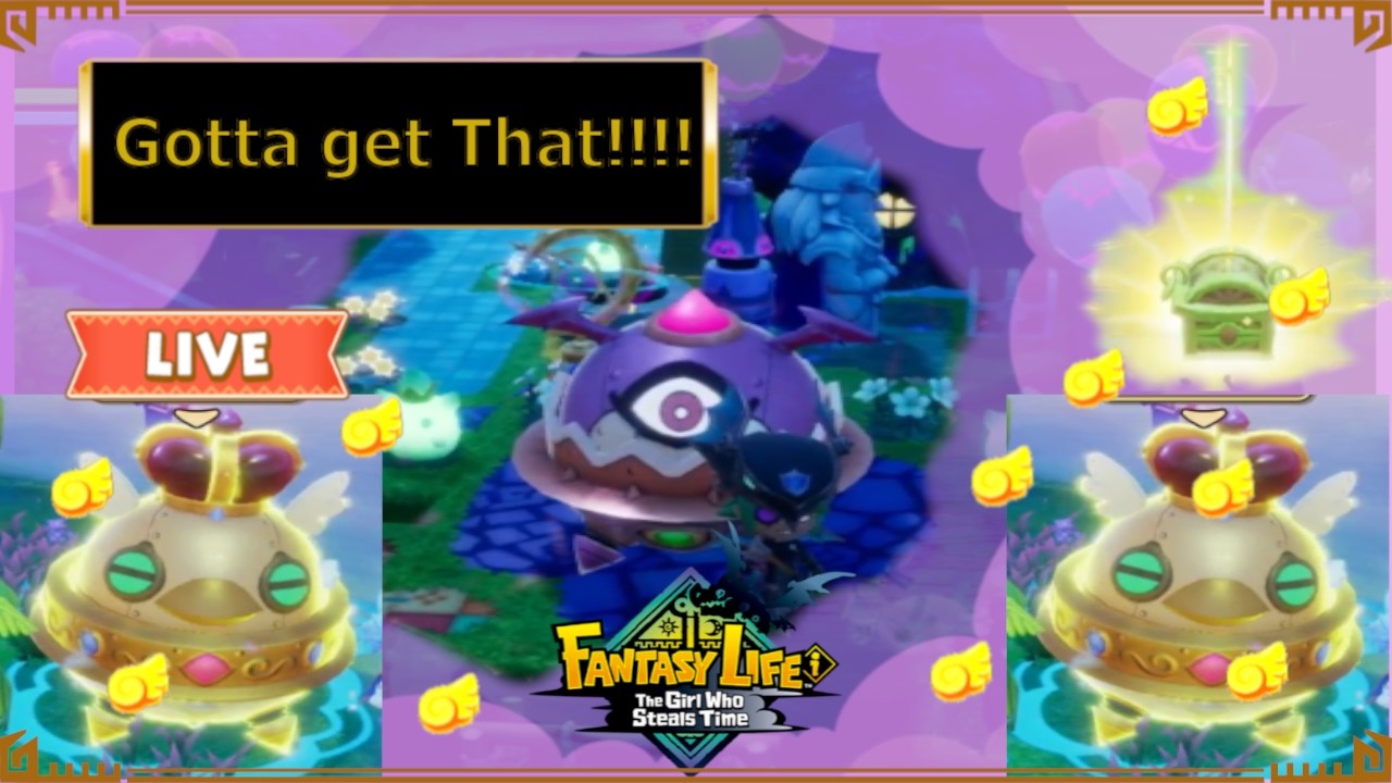 Fantasy Life I : True White Primordial Recipe Done ! Clusters?