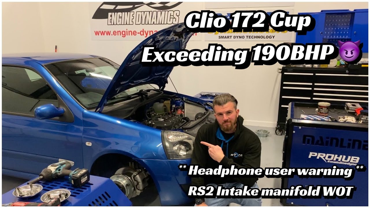 Renault Sport Clio 172 Cup ** Smashing 190BHP! ** RS2 Intake + Mapping