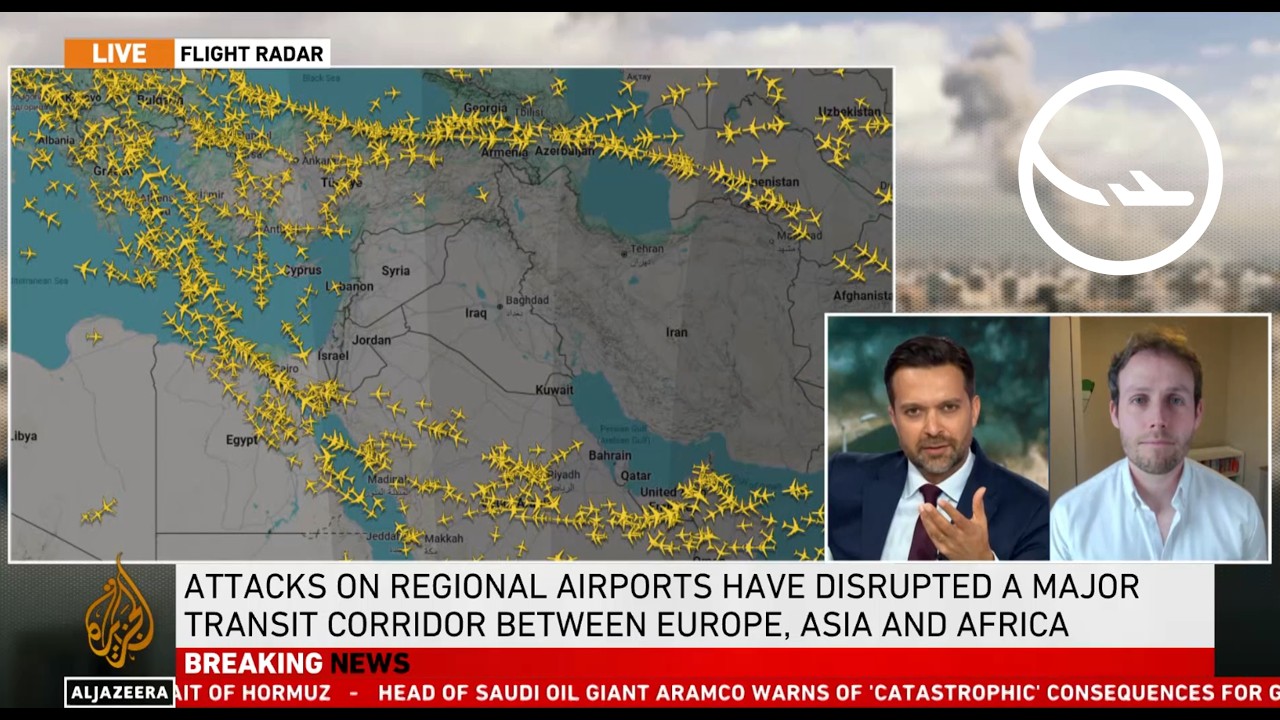How the Iran War is affecting air travel: Safe Landing on Al Jazeera