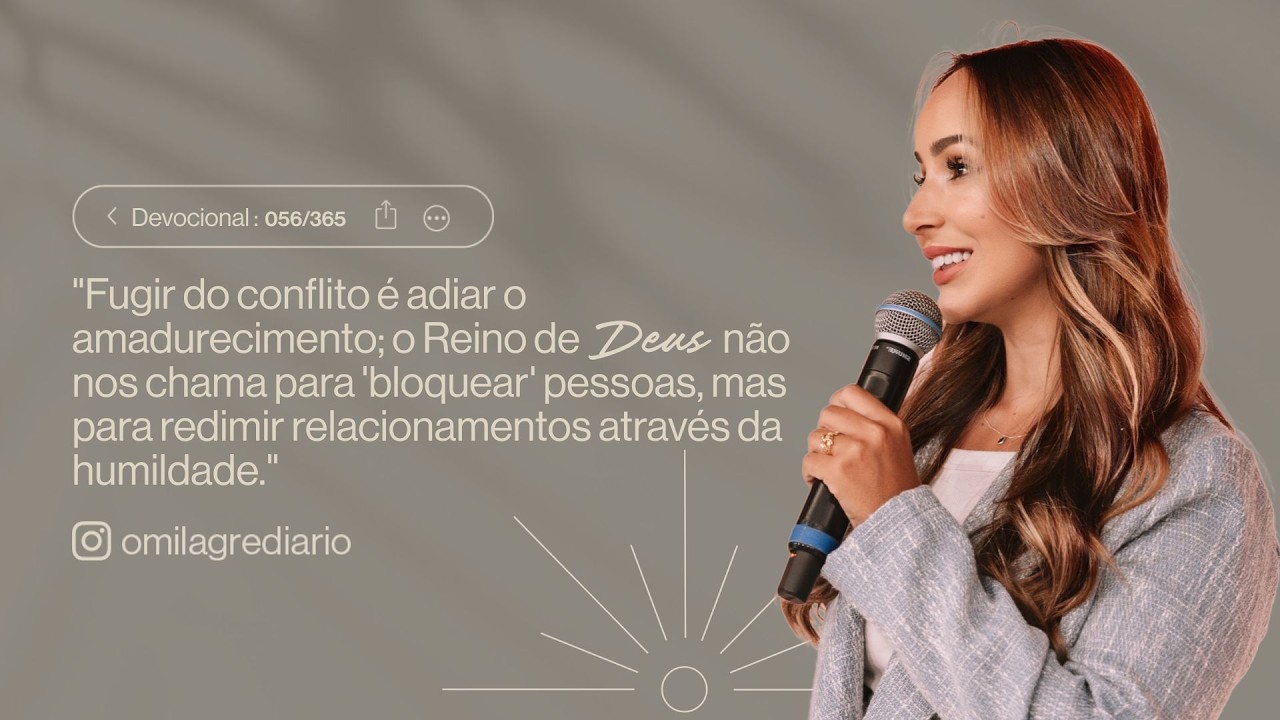 DEVOCIONAL/ORAÇÃO DO DIA - (25 | FEVEREIRO) - FABIOLA MELO - MILAGRE DIÁRIO 056/365