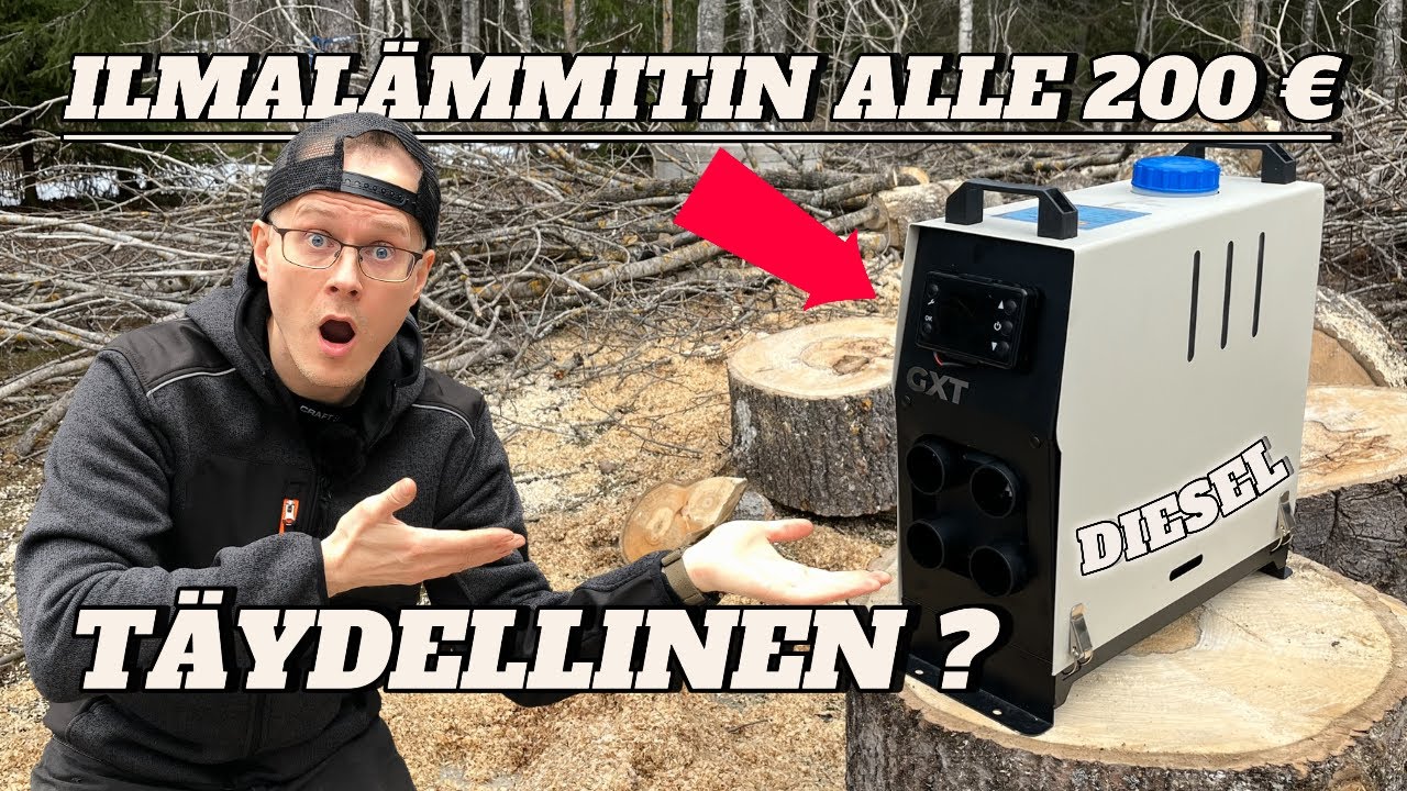 TESTISSÄ: GXT 4kW/12V DIESEL ilmalämmitin