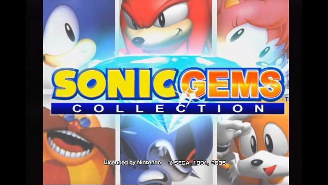 Sonic Gems Collection intro