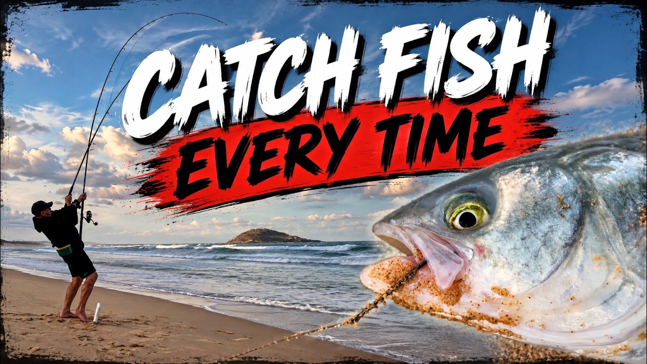 Catch Fish EVERY Time! (Almost) Beach Fishing