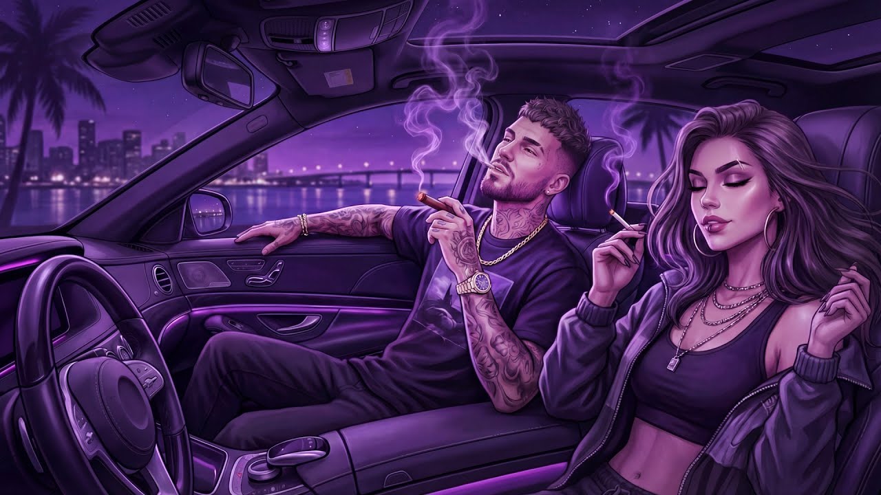 SlowRap420 • Midnight Smoke Vibes | 420 Chill Hip Hop • Stoner Mood