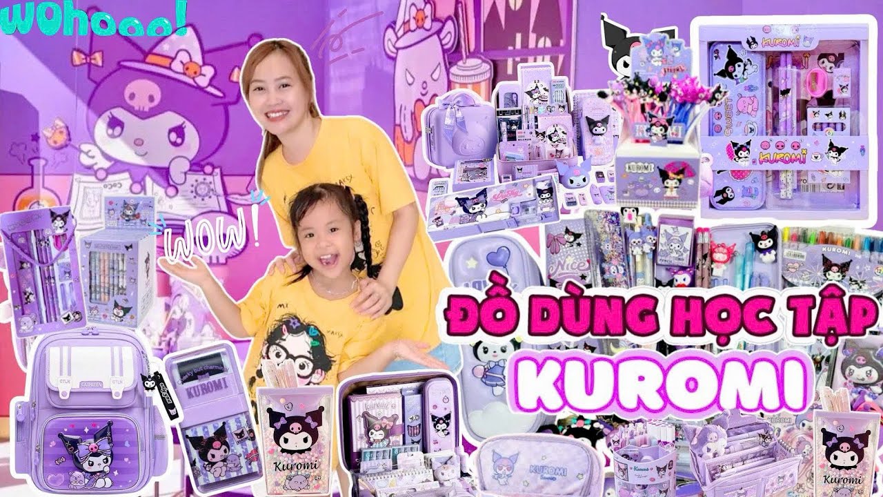 Mint Vy & Mẹ Hà Hí Nhập Cuộc Thử Thách Săn Đồ Học Tập Hình Kuromi – Cái Kết Bất Ngờ Ở Nhà Sách