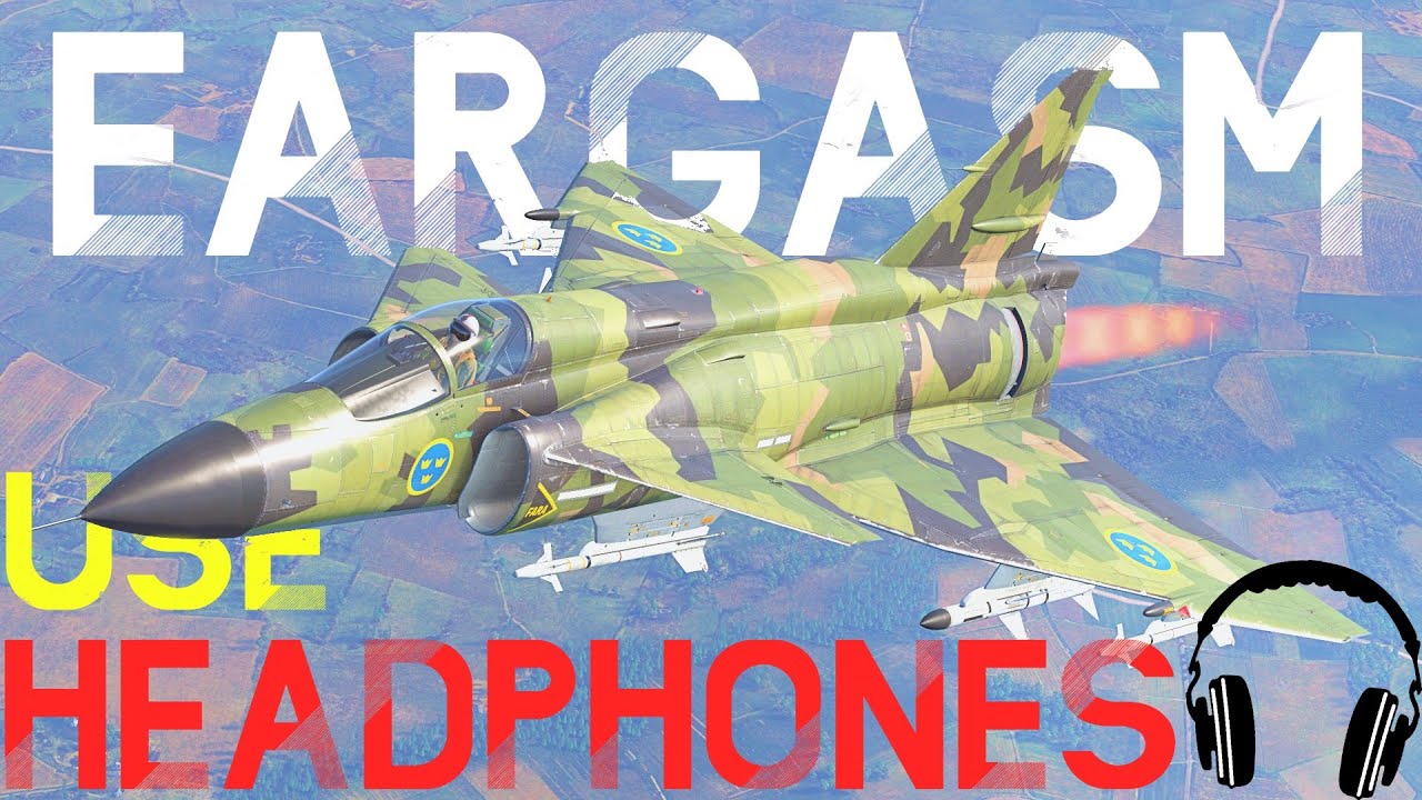 Therapeutic jet FLYBY sounds!! War Thunder Direct hit