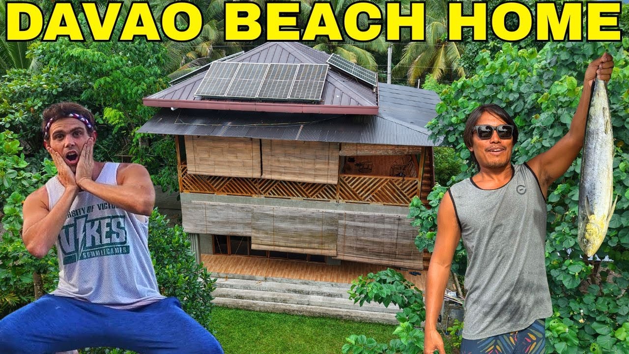 PHILIPPINES BEACH HOME - I'm Back in Davao! (EcoFlow Delta 3)