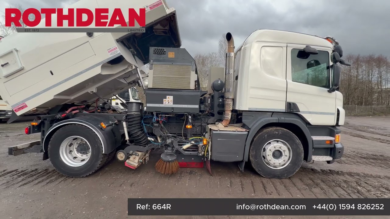 Ref 664R - 2015 Scania P280 Gulley Sucker Walkaround