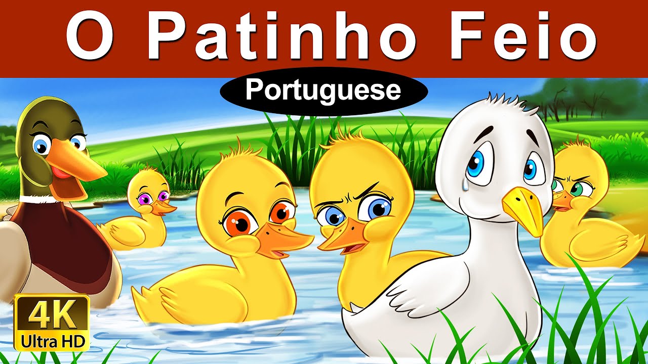O Patinho Feio | The Ugly Duckling in Portuguese | Portuguese Fairy Tales