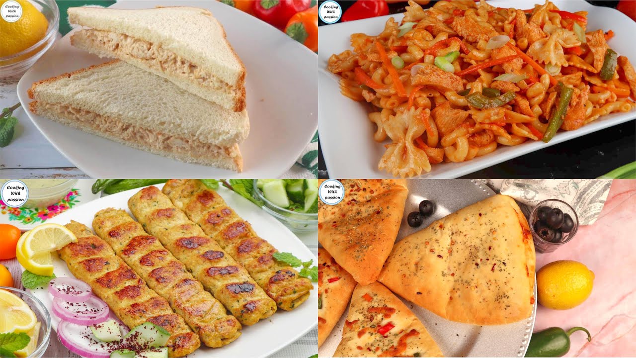4 Unique Iftar Snacks Ramadan Special Recipes (Collection 3) By Cooking With Passion, Kebab Recipe