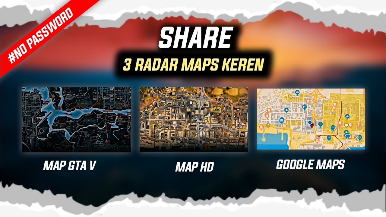Share 3 Mod Map radar keren - GTA SAMP ANDROID