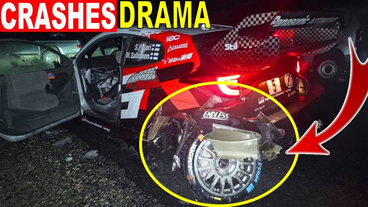 💥 CRASHES DRAMA 🇲🇨 WRC RALLYE MONTE CARLO 2026 ❌ Pajari & Josh OUT ❌ | Day 1 Highlights