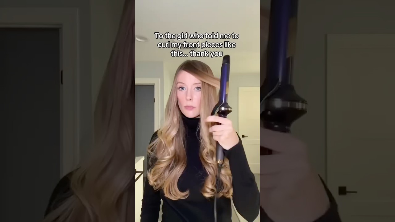 The best curling iron hairstyle hack ever 😍