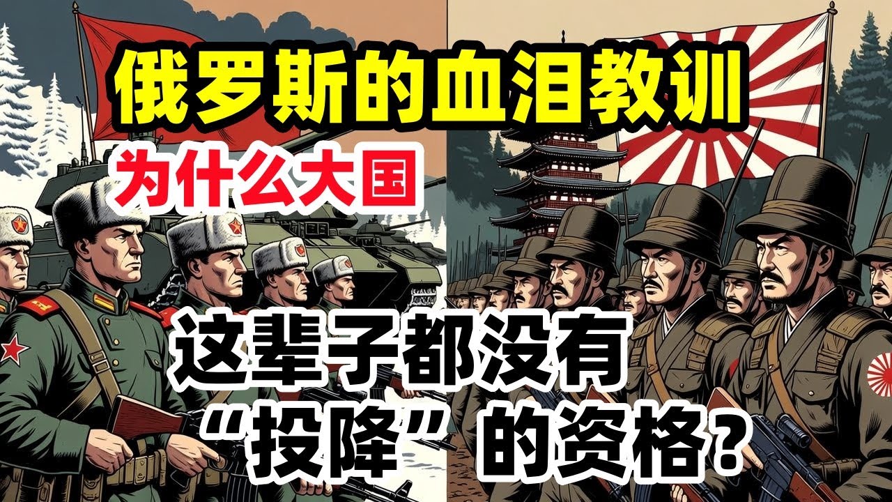 俄罗斯30年血泪教训：为什么大国，这辈子都没有“投降”的资格？ | 简史战争