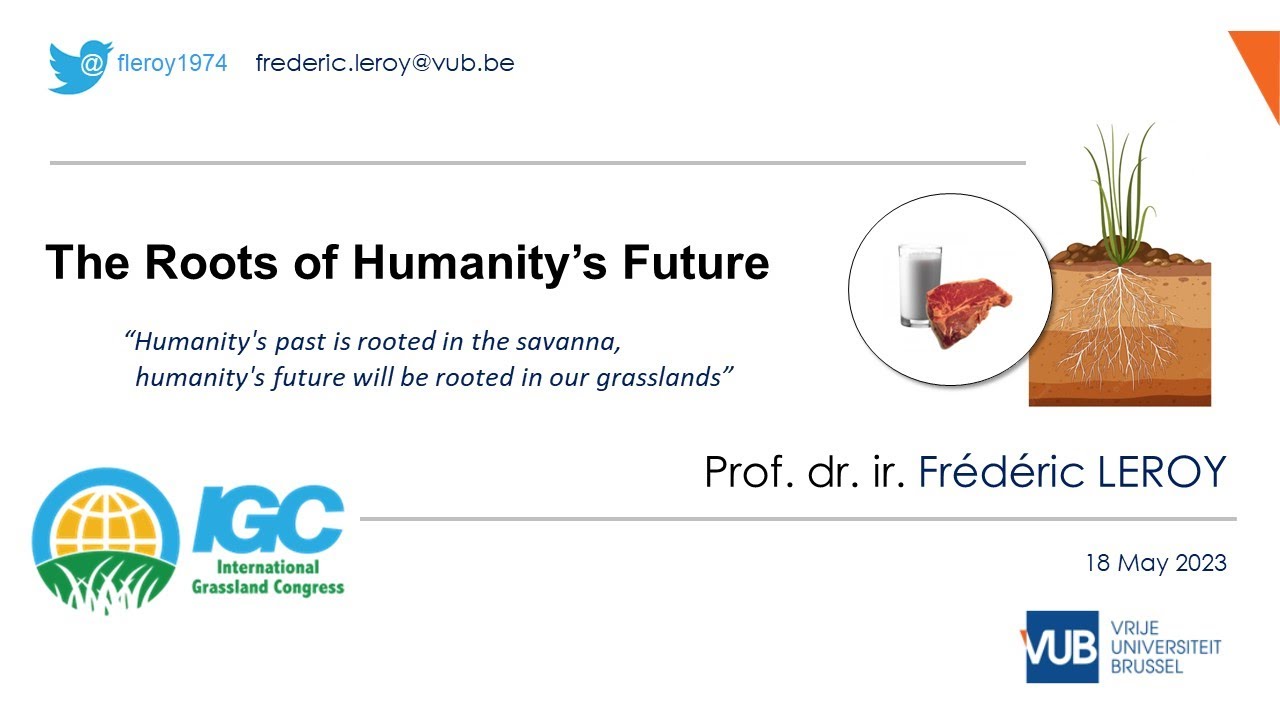 Prof Frédéric Leroy 