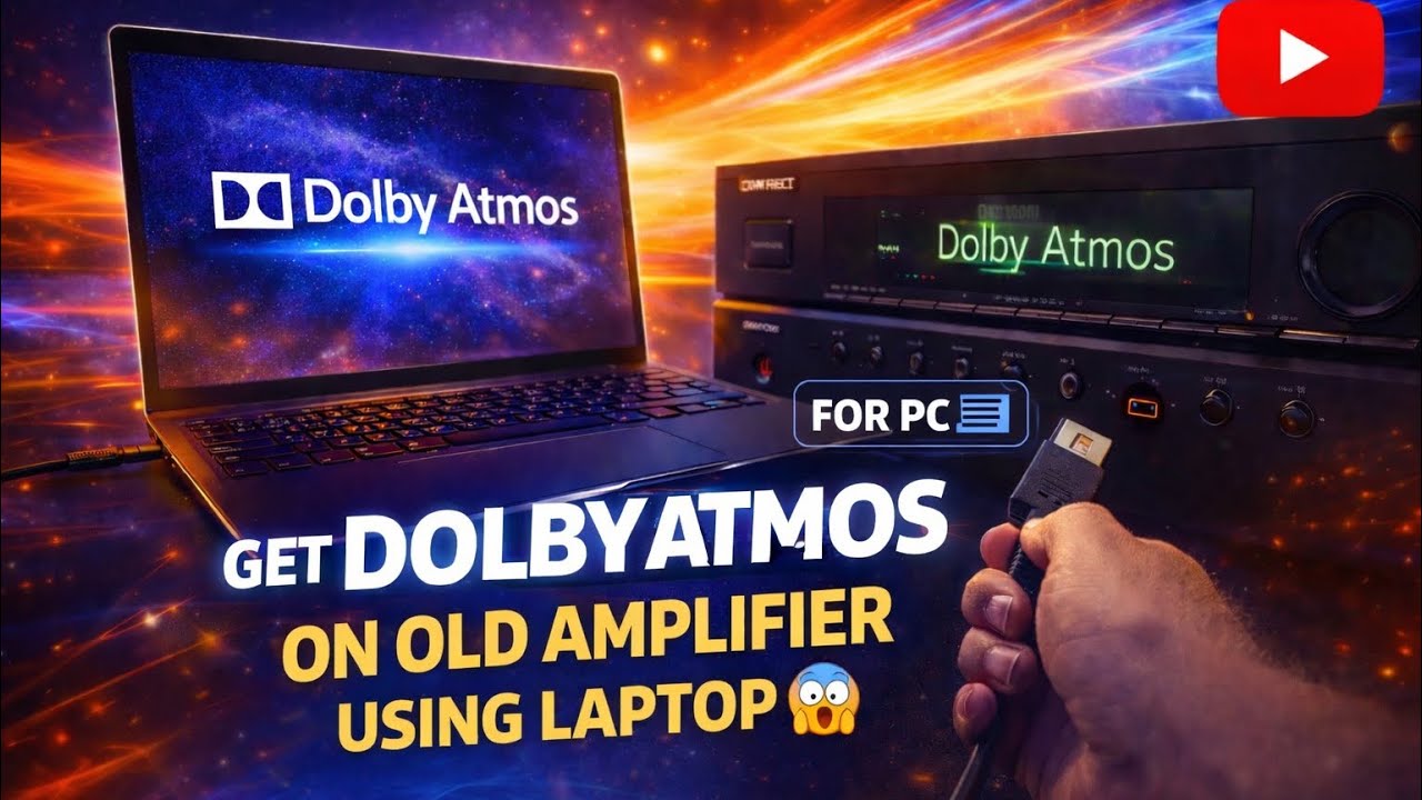 ​"Get Dolby Atmos Sound on Your Old Amplifier - 100% Working"