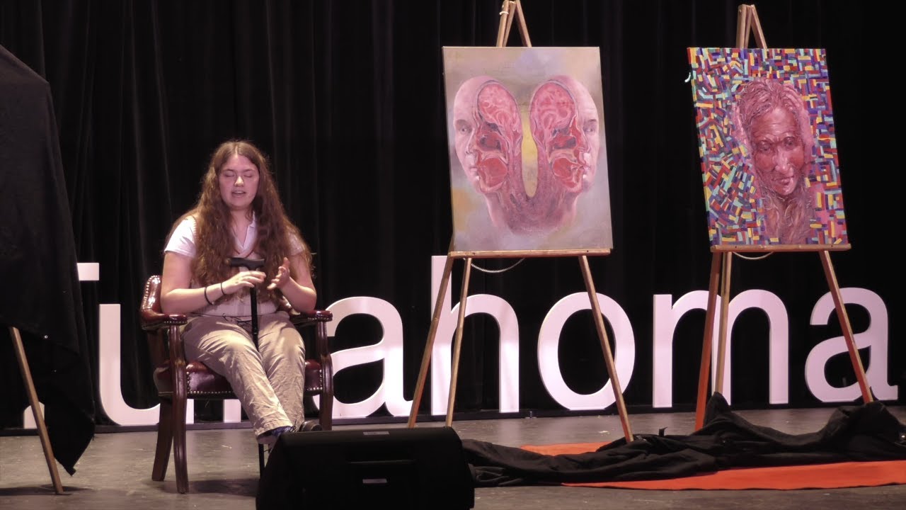 Autism: The Perspective of a Teen Artist with Neurodivergence | Arianna Marin | TEDxTullahoma