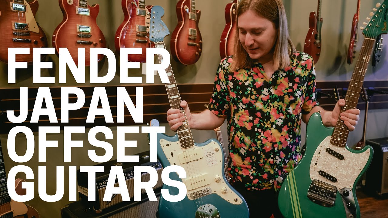 These Fender Japan Offset Reissue Guitars Are So Cool!