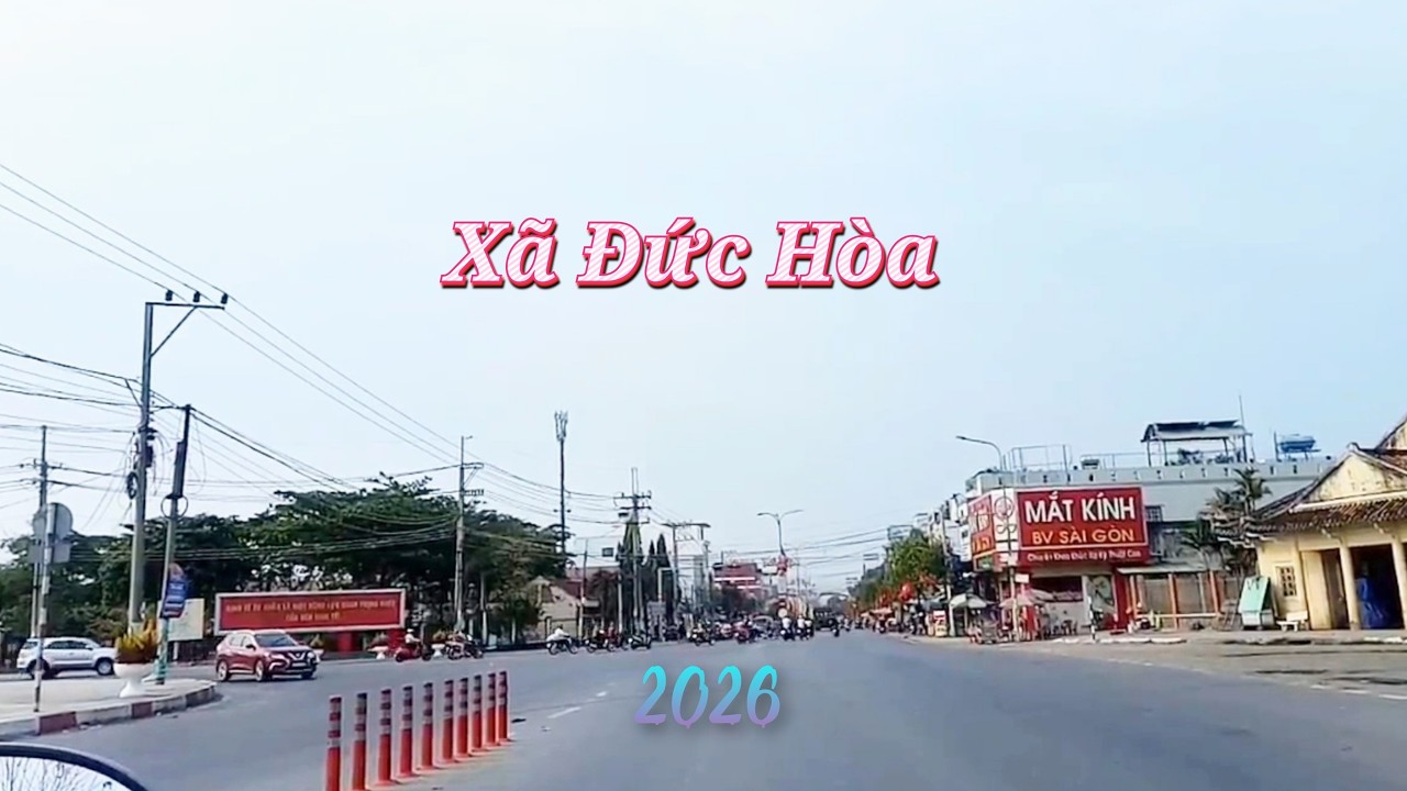TL824 - 825 Vòng Xoay Tua Một Đến Ngã Ba Tân Đức Xã Đức Hòa | Tây Ninh 2026