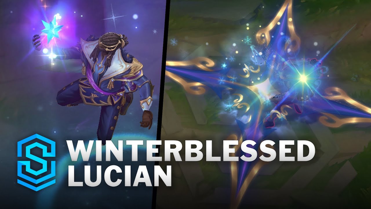 Winterblessed Lucian Skin Spotlight - Pre-Release - PBE Preview - League of Legends