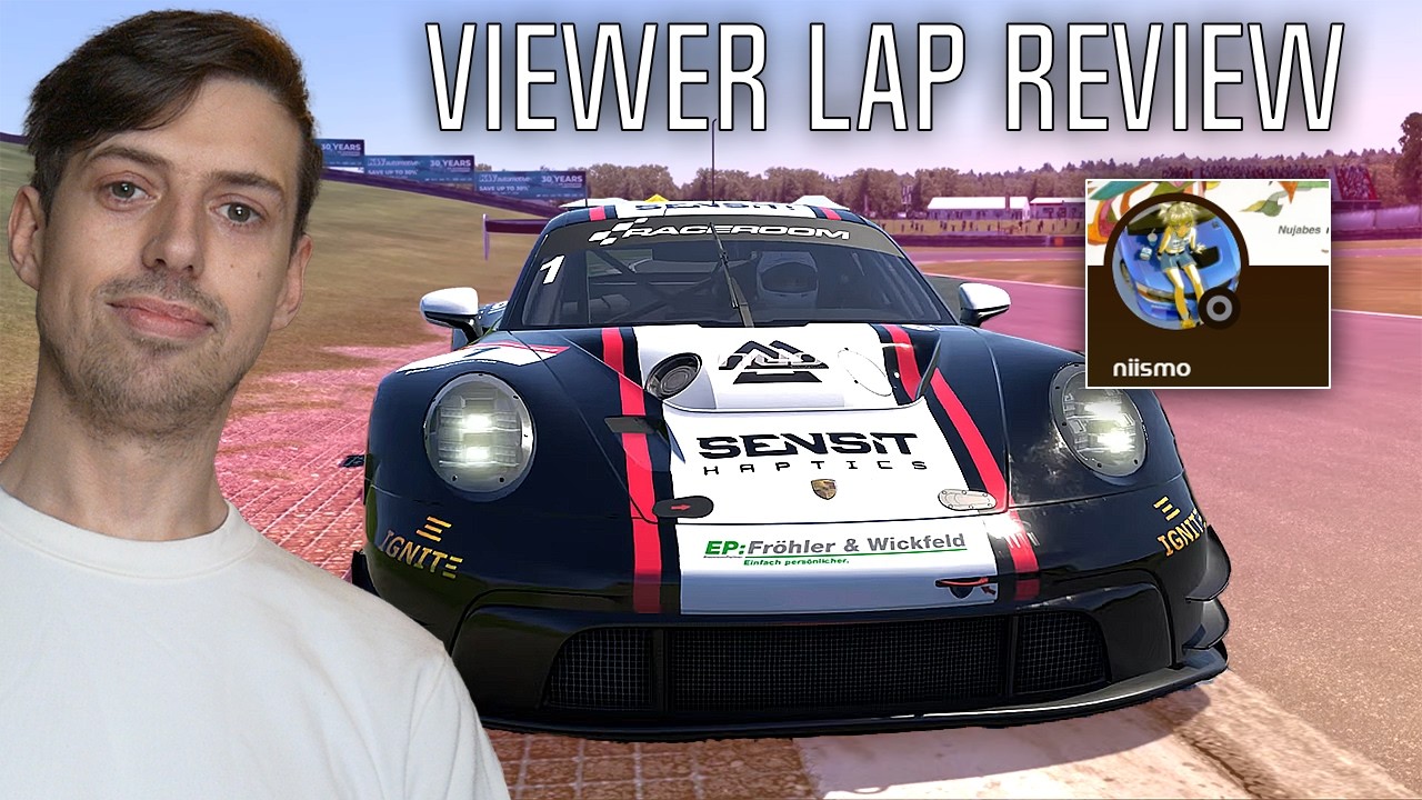 Тренер OSW анализирует ВАШИ круги! Niismo на трассе Brands Hatch с Porsche GT3 на RaceRoom