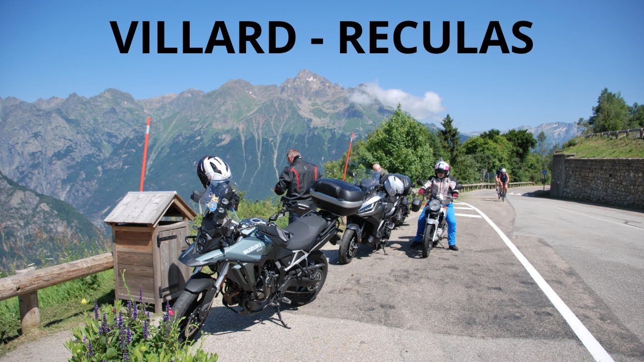 Oisans.  Routes du Vertige, Vizille, Villard Reculas, L'Alpes d'Huez EN SUZUKI  V-STROM 800 SE