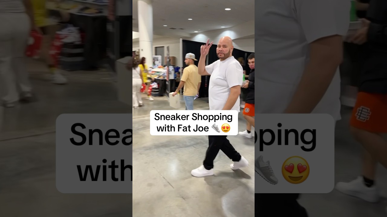 Fat Joe sneaker shopping 👟🤑 #sneakers #sneakerhead #nike #hypebeast #reels