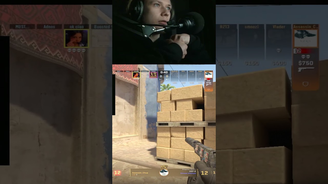 ttv/wWladisl4Ww он задрот, ассасин чуп #скины #cs2 #stream #задрот