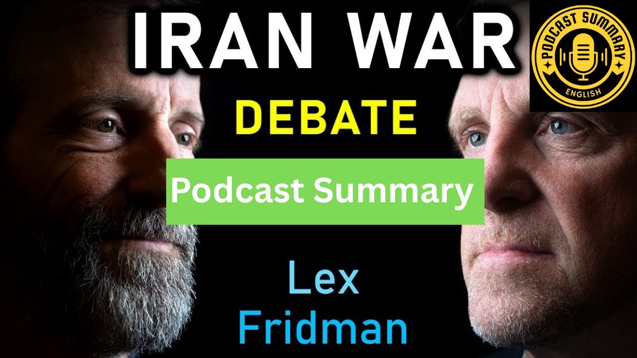 Краткий обзор подкаста Лекса Фридмана: Дебаты об иранской войне, ядерной энергетике и мире @lexfr...