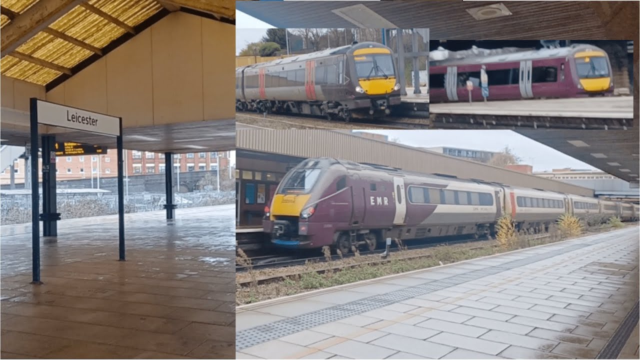 Trainspotting at Leicester station