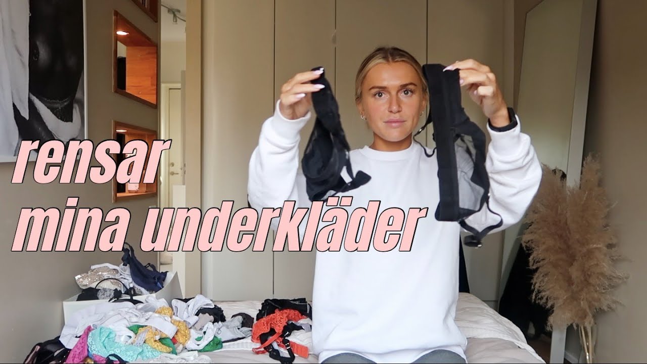 RENSAR MINA UNDERKLÄDER