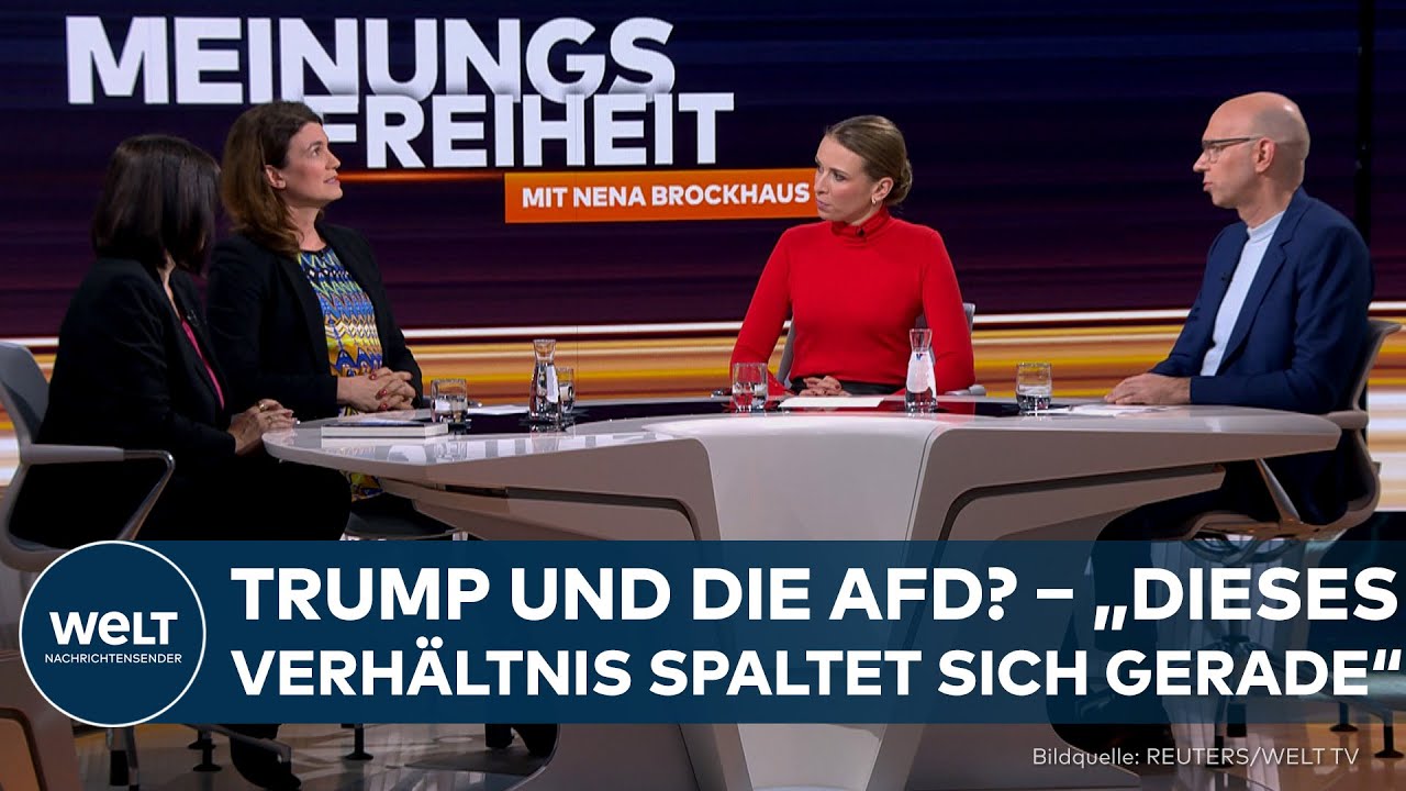 MEINUNGSFREIHEIT: Trump und die AfD? – „Dieses Verhältnis spaltet sich gerade“