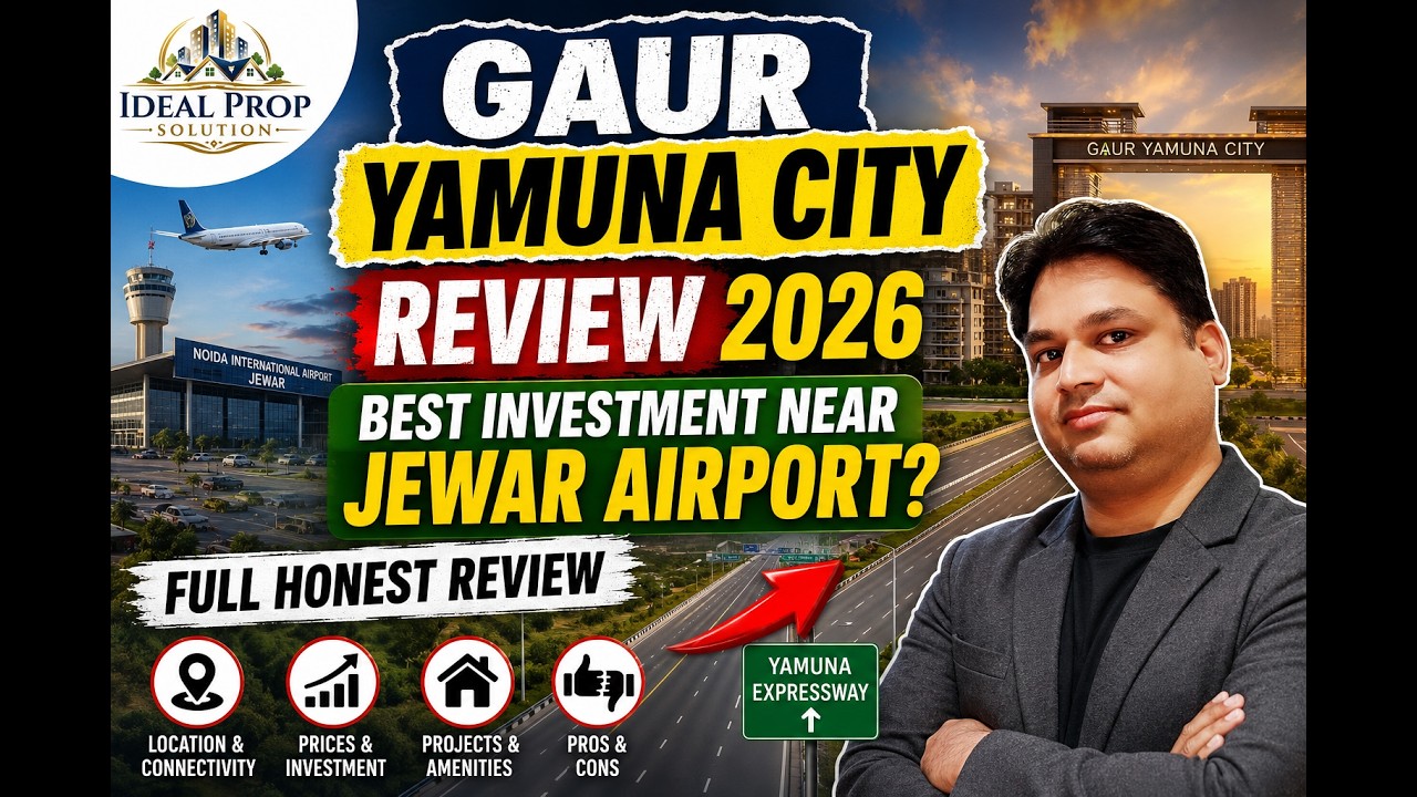 Gaur Yamuna City Review 2026 | Best Investment Near Jewar Airport? Full Honest Review
