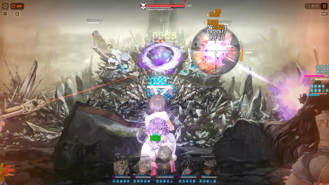 Nikke | Tetra Tower 850 (Crystal Chamber)