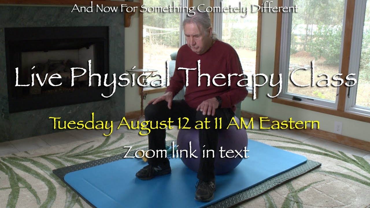 Live Physical Therapy Class 1