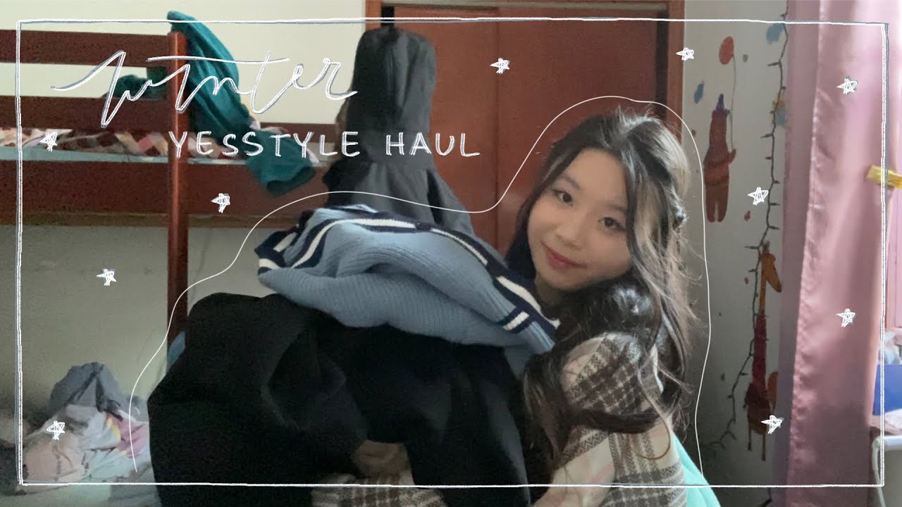a winter-esque yesstyle haul 2022 ❄️🧣