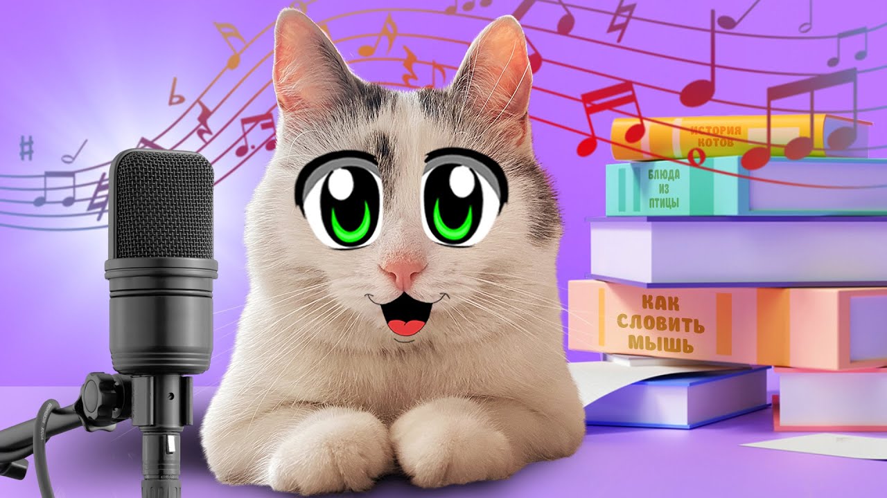 ГИМН ШКОЛЫ КОТОВ! КОТ МАЛЫШ и КОШКА МУРКА ПОЮТ ПЕСНЮ ПРО ШКОЛУ! ОФИЦИАЛЬНЫЙ КЛИП