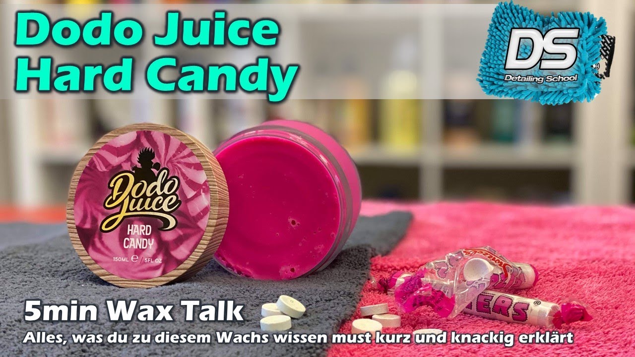 Auto-Wachse in 5min: Dodo Juice Hard Candy - natürliches Soft-Wachs für alle Lackfarben