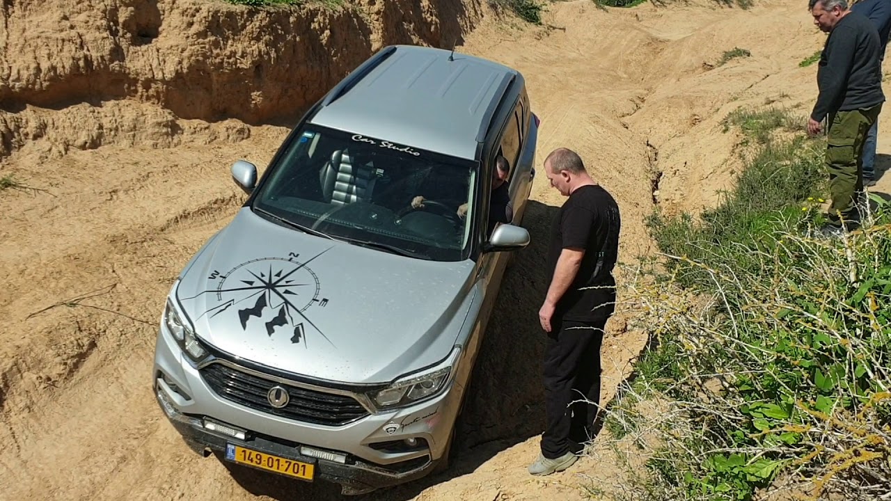 SsangYong NEW REXTON G4 vs REXTON W off road test Israel
