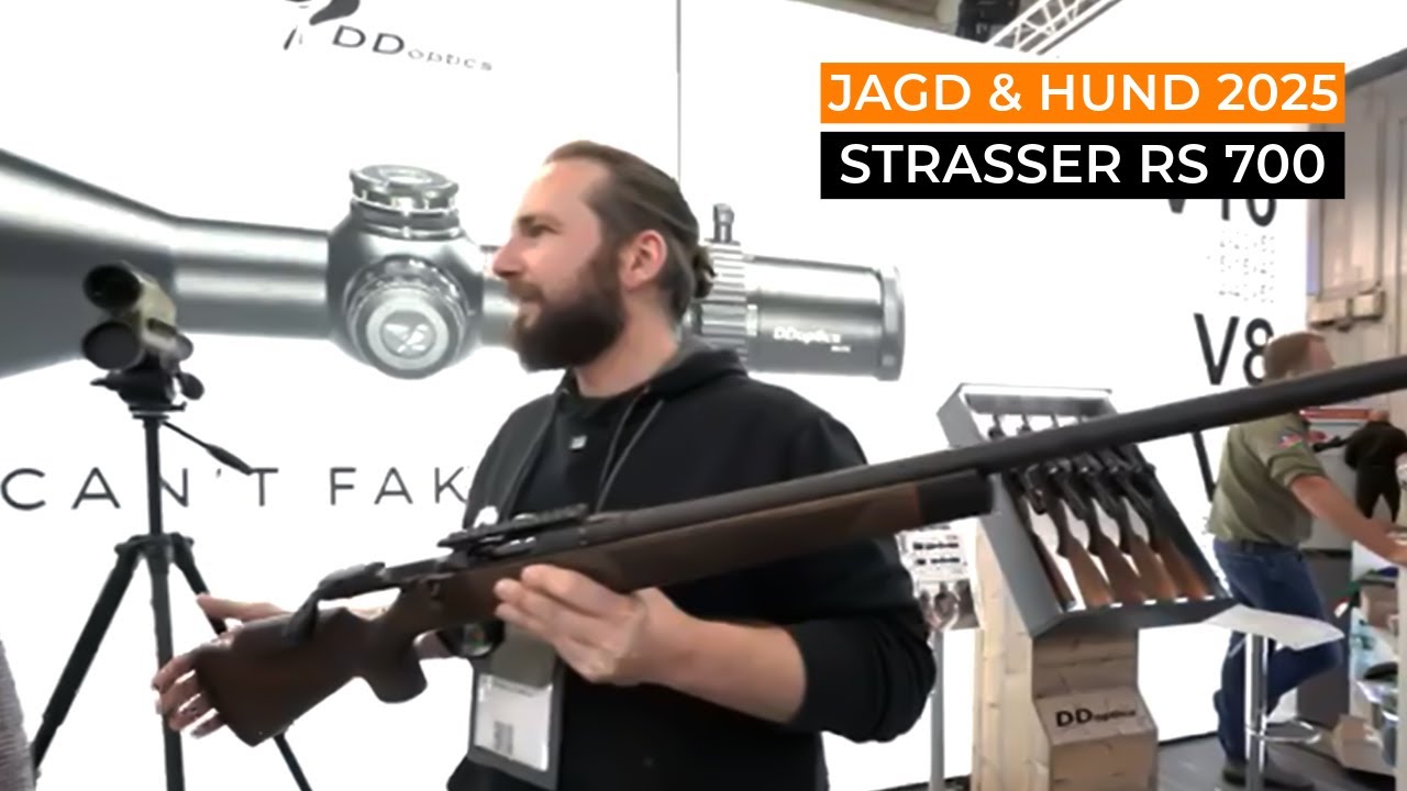 Jagd & Hund 2025: Interview bei STRASSER – über die neuen STRASSER RS 700 Jagdgewehre.