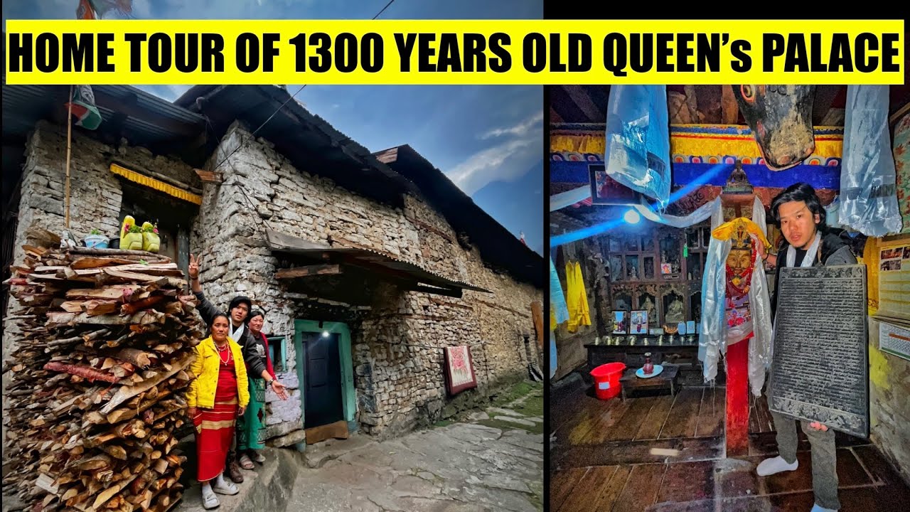 What’s Inside 1300 Years Old Aruanchali Queen’s Palace 👸🏡 | Home Tour | Northeast Tawang