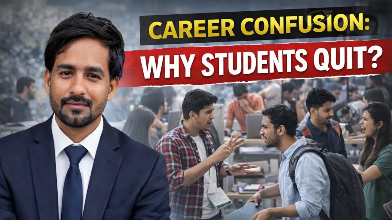 Why do students get diverted from their career?