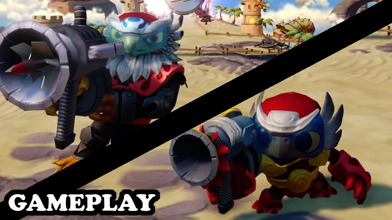 Skylanders Superchargers - S3 Full Blast Jet-Vac & Power Punch Pet-Vac GAMEPLAY
