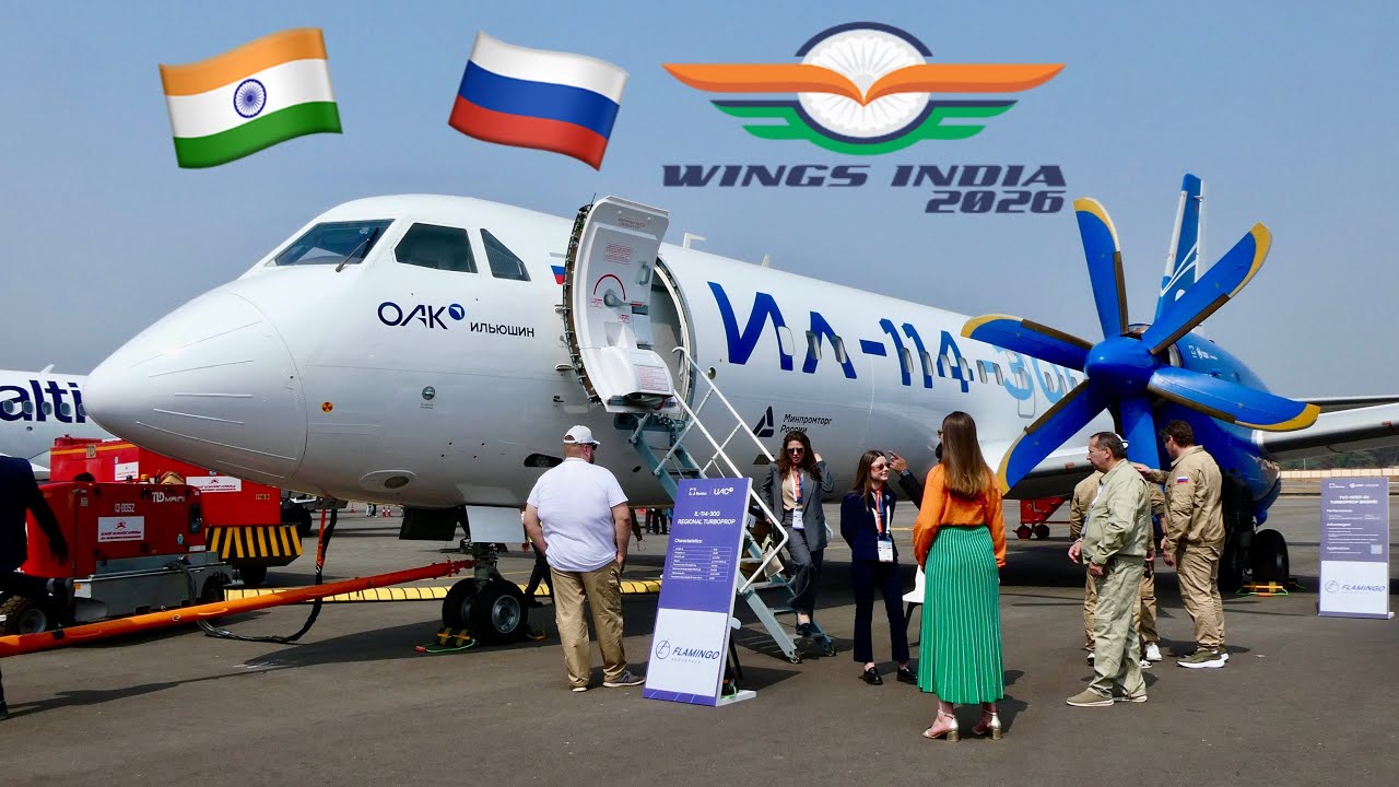 🇷🇺Ilyushin IL-114 -300 Wing of India 🇮🇳 