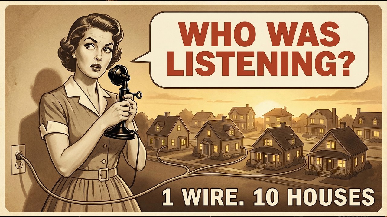 What Happened to the 1960s Party Line? When the Whole Street Shared a Phone