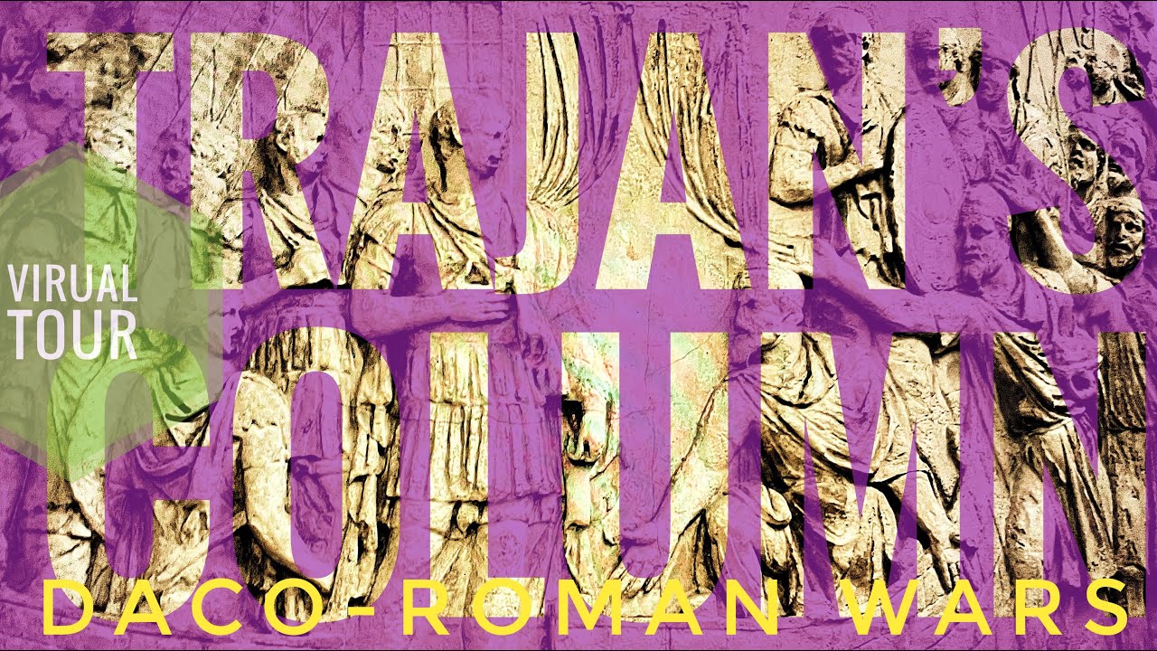 Trajan's Triumphal Column: Bas-Reliefs with Daco-Roman Wars (Virtual Tour)